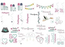 ITH Mutterpasshüllen - zwei Varianten mit Motiven